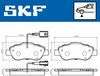 комплект спирачно феродо, дискови спирачки