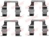 Комплектуючі, колодки дискового гальма QUICK BRAKE 109-1164