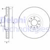 Тормозной диск DELPHI BG9151C