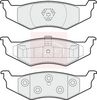 APEC Brake Pad Set, disc brake PAD1003