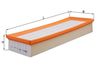 Повітряний фільтр KNECHT LX 997 (78540981)