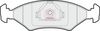 APEC Brake Pad Set, disc brake PAD995