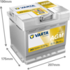 VARTA Starter Battery 550901054K262