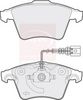 APEC Brake Pad Set, disc brake PAD1336B