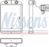 Nissens 71458 Heat Exchanger, interior heating