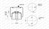 Mech, pneumatické odpružení ASP4072