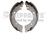 Комплект гальмівних колодок NIPPARTS J3504010
