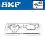 комплект спирачно феродо, дискови спирачки