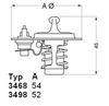 Wahler Thermostat, coolant 3498.88D