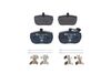комплект спирачно феродо, дискови спирачки
