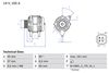 Bosch Alternator 0 986 082 410