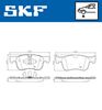 комплект спирачно феродо, дискови спирачки