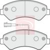 APEC Brake Pad Set, disc brake PAD1859
