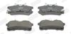 Комплект тормозных колодок, дисковый тормоз JURID 572520J (24013)