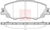 APEC Brake Pad Set, disc brake PAD2385