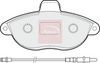 APEC Brake Pad Set, disc brake PAD935
