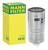 MANN-FILTER Kraftstofffilter WK 82 - WK82 f&uuml;r 84814637