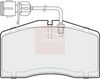 APEC Brake Pad Set, disc brake PAD1296