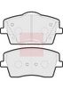 APEC Brake Pad Set, disc brake PAD2249