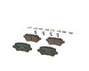 Sada brzdových destiček, kotoučová brzda 0 986 495 319