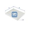 Фільтр салону UFI 53.326.00