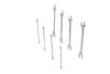KS Tools CHROME+Doppelgabelschl&uuml;ssel Satz
