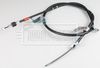BORG & BECK Cable Pull, parking brake BKB3698