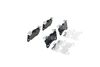 Brake Pad Set, disc brake ATE 13.0460-4850.2