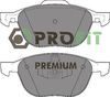 Комплект гальмівних колодок, дискове гальмо PROFIT 5005-1594