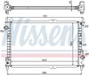 Nissens Radiator, engine cooling 62156A