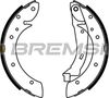 Комплект тормозных колодок BREMSI GF0106 (GF0106, SFA106)
