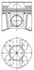 Поршень KOLBENSCHMIDT 40079600