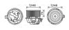 Вентилятор салону AVA QUALITY COOLING DA8012