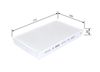 BOSCH Filter, cabin air 1 987 435 012