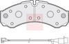 APEC Brake Pad Set, disc brake PAD2078