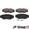 Комплект тормозных колодок, дисковый тормоз JP GROUP 1263601910 (1263601919)