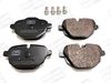 Комплект тормозных колодок, дисковый тормоз CHAMPION 573352CH