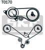 SKF Water Pump & Timing Belt Set VKMC 01952