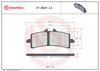 BREMBO Brake Pad Set, disc brake 07BB37LA