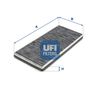 Фільтр салону UFI 54.281.00
