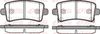 Комплект тормозных колодок, дисковый тормоз REMSA 1388.04 (24421, 24422, PCA138804, D1430-8547)