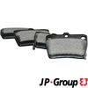 Комплект тормозных колодок, дисковый тормоз JP GROUP 4863701210 (4863701219)