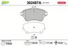 Sada brzdových destiček, kotoučová brzda 302487A