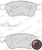 Ferodo Brake Pad Set, disc brake FDB1832