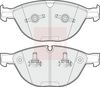 APEC Brake Pad Set, disc brake PAD1742