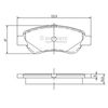 Комплект тормозных колодок, дисковый тормоз NIPPARTS J3602122