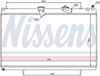 Nissens Radiator, engine cooling 63619