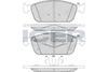 Комплект гальмівних колодок, дискове гальмо ICER 182273 (25555, 25556, D1645-8873, D1645-9628, D2039-8873)