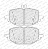 Ferodo Brake Pad Set, disc brake FDB5492