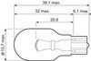 Valeo Bulb, direction indicator 032215